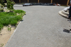 Тротуарная плитка антико цвет серый, с.Ямное