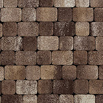 Тротуарная плитка Классико фактура листопад, 1КО.6 М расцветка хаски